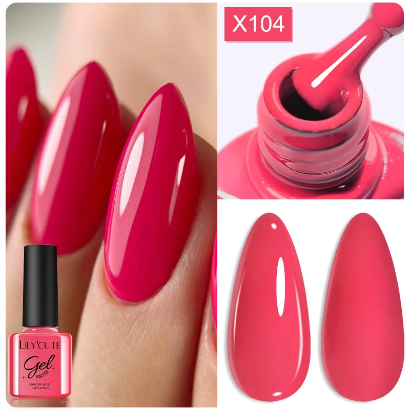 LILYCUTE 7ml Thermal Color-Changing Gel Nail Polish