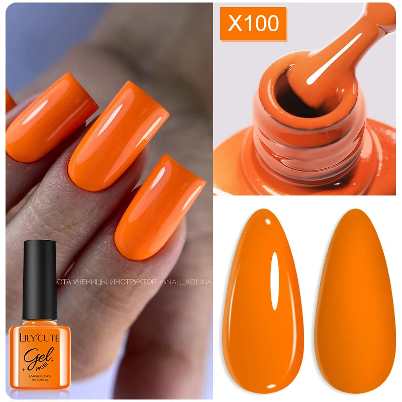 LILYCUTE 7ml Thermal Color-Changing Gel Nail Polish