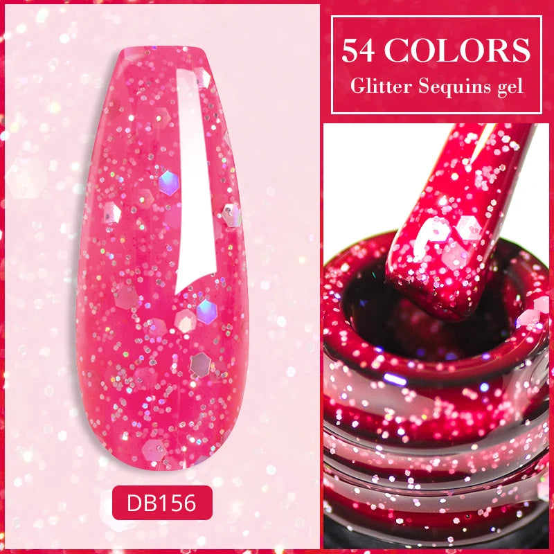 MTSSII Dried Flower Gel Nail Polish - Fairy Series Nail Art