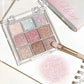 Pearlescent Glitter Highlighter Eyeshadow Palette - Dazzling Makeup