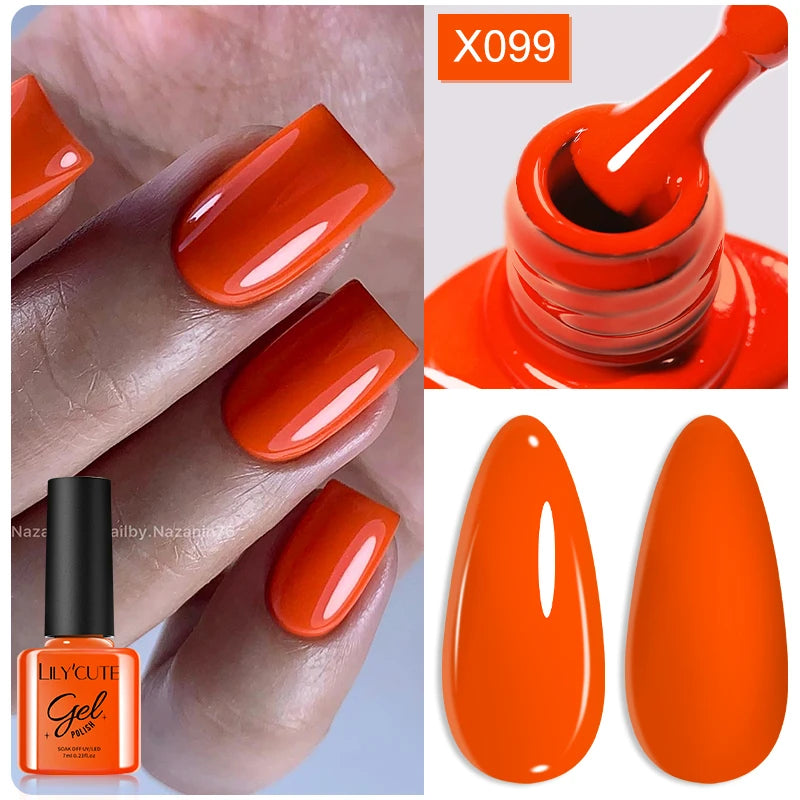 LILYCUTE 7ml Thermal Color-Changing Gel Nail Polish
