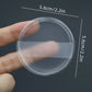 Reusable Transparent Silicone Makeup Sponge - Non-Absorbent Beauty Tool