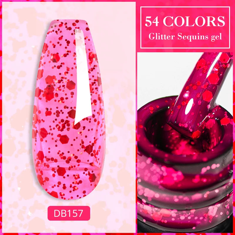 MTSSII Dried Flower Gel Nail Polish - Fairy Series Nail Art