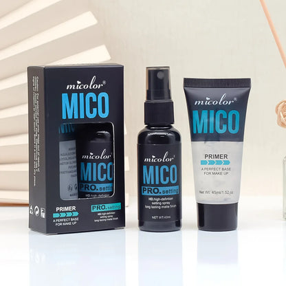 Makeup Primer and Setting Spray Set - Pore Smoothing Finish
