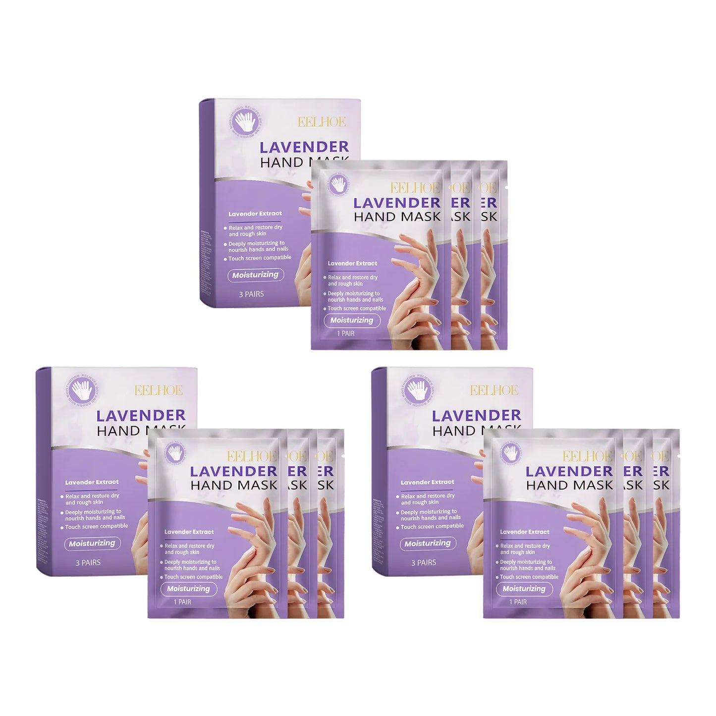 Lavender Exfoliating Hand Mask - Smooth Nourishing Hand Care