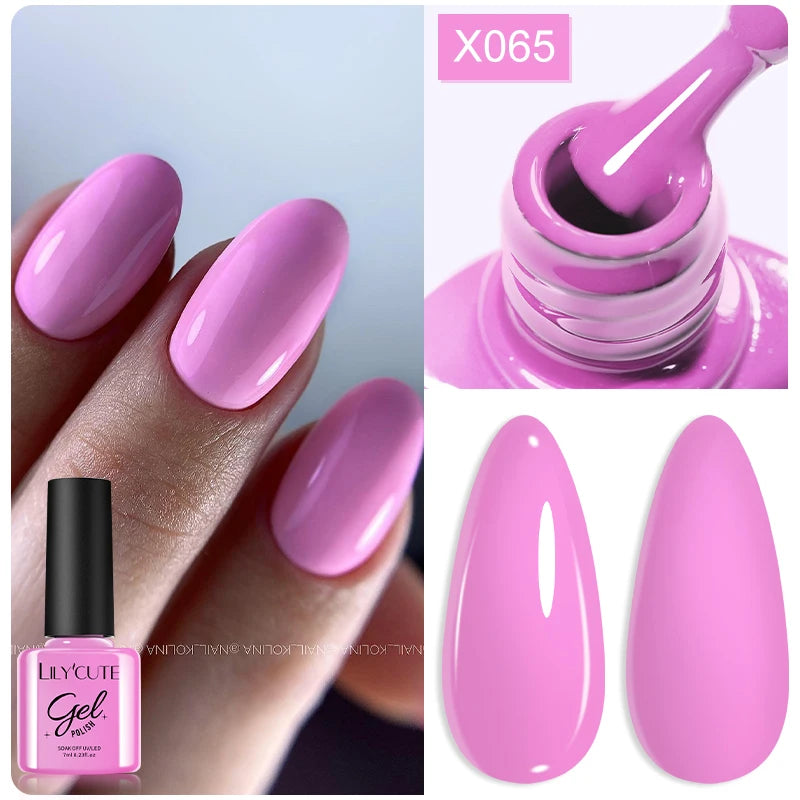 LILYCUTE 7ml Thermal Color-Changing Gel Nail Polish