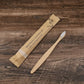 10-Piece Colorful Bamboo Toothbrush Set - Soft Charcoal Bristles