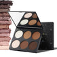 6-Color Highlighter Contour Palette - 3D Bronzer Makeup Kit