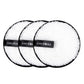 3-Piece Reusable Microfiber Makeup Remover Pad Set