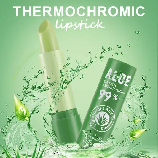 Aloe Color-Changing Lip Balm - Moisturizing Hydrating Lip Care
