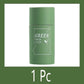 Green Tea Eggplant Solid Mud Mask - Pore Cleansing Stick