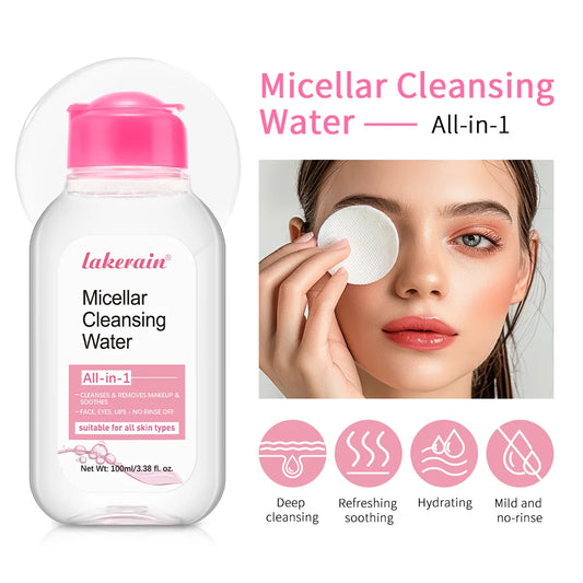 100ml Hydrating Micellar Cleansing Water - Deep Makeup Remover