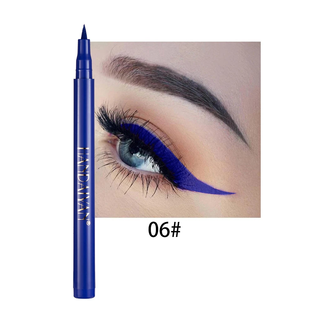 Rainbow Matte Colorful Liquid Eyeliner Pen