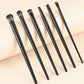 6-Piece Eye Makeup Brush Set - Contour Eyeliner and Brow Tools