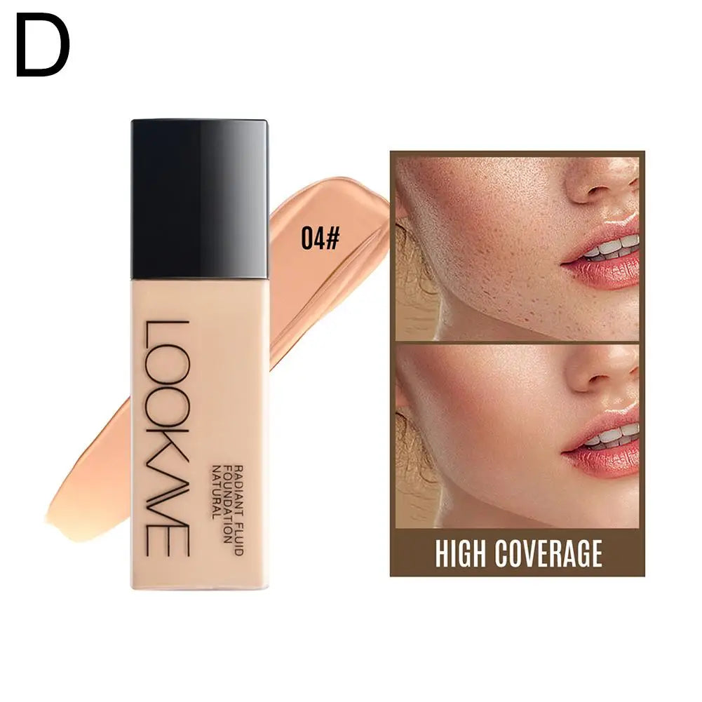 LOOKAVE Long-Lasting Natural Matte Liquid Foundation
