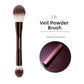 Hourglass-Style Sculpting Makeup Brush - Powder and Eye Tool