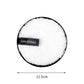 3-Piece Reusable Microfiber Makeup Remover Pad Set
