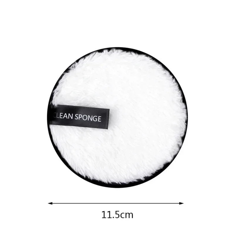 3-Piece Reusable Microfiber Makeup Remover Pad Set