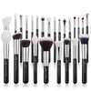 Jessup 25-Piece Makeup Brush Set - Goat and Synthetic T175