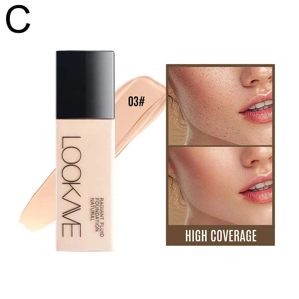 LOOKAVE Long-Lasting Natural Matte Liquid Foundation