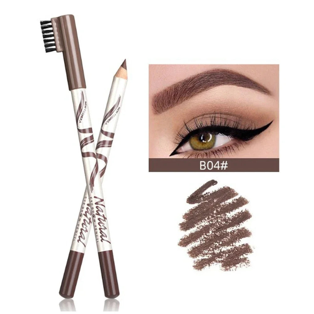 Long-Lasting Brown Eyebrow Pencil