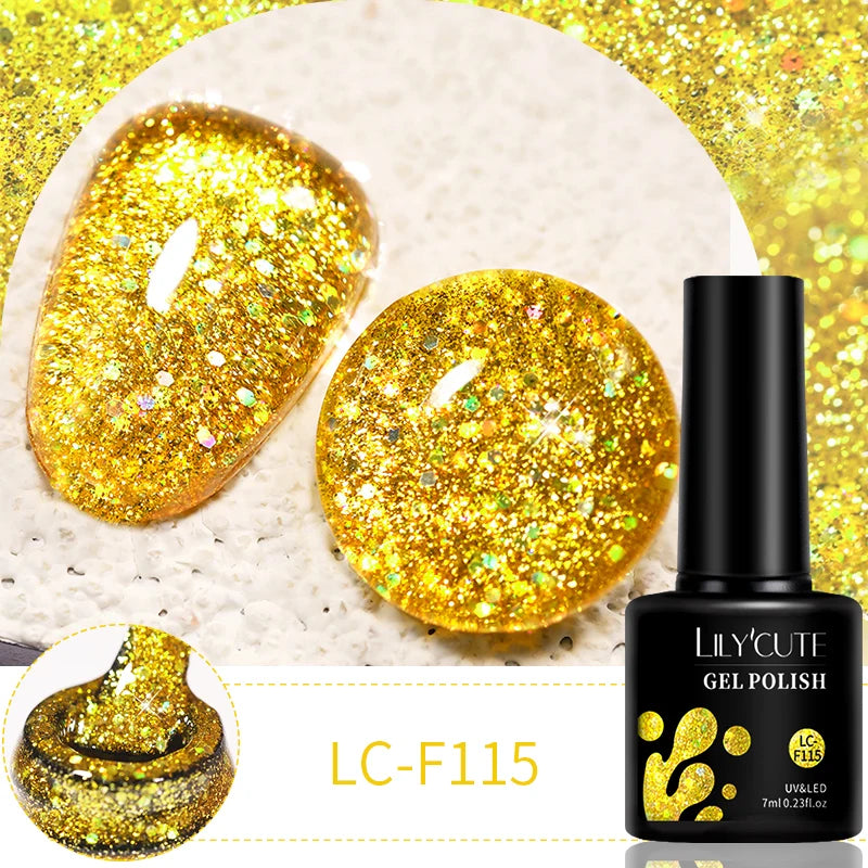 LILYCUTE 7ml 9D Cat Eye Magnetic Gel Polish