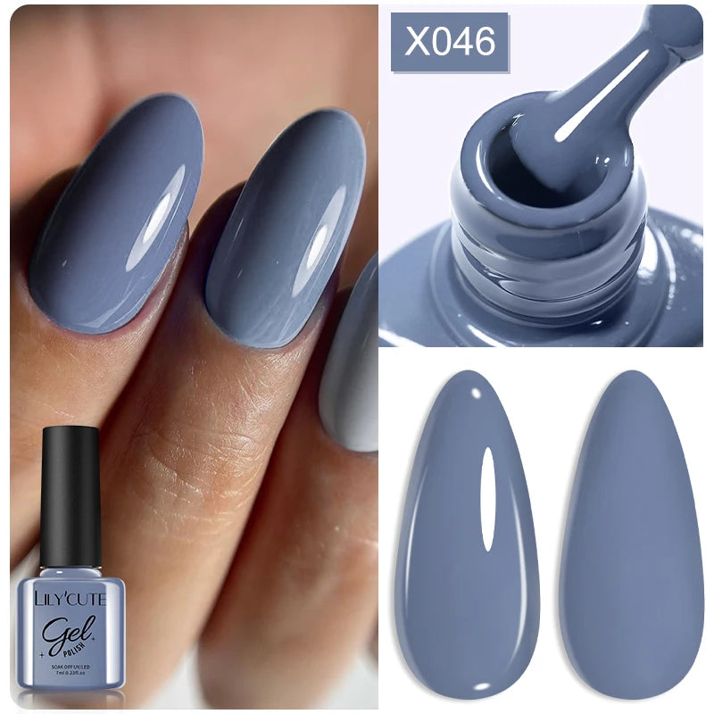 LILYCUTE 7ml Thermal Color-Changing Gel Nail Polish