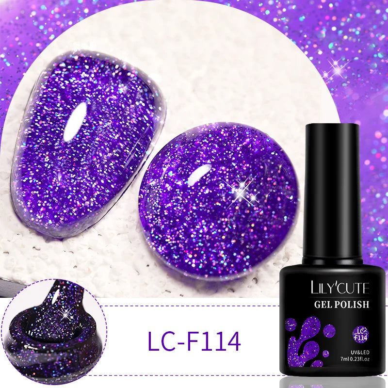 LILYCUTE 7ml 9D Cat Eye Magnetic Gel Polish