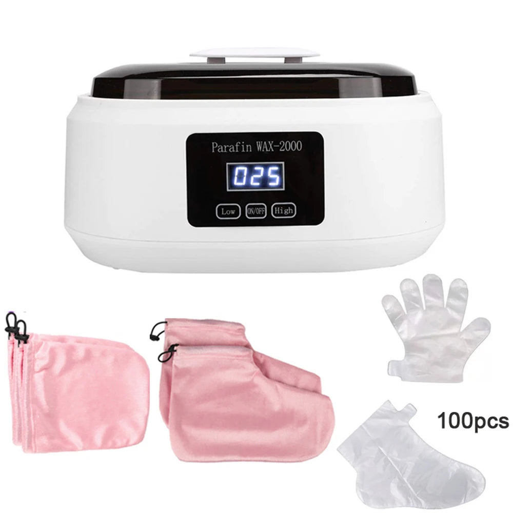 200W Digital Wax Heater - Hands Feet and Body Hair Removal Warmer