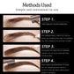 Long-Lasting Brown Eyebrow Pencil
