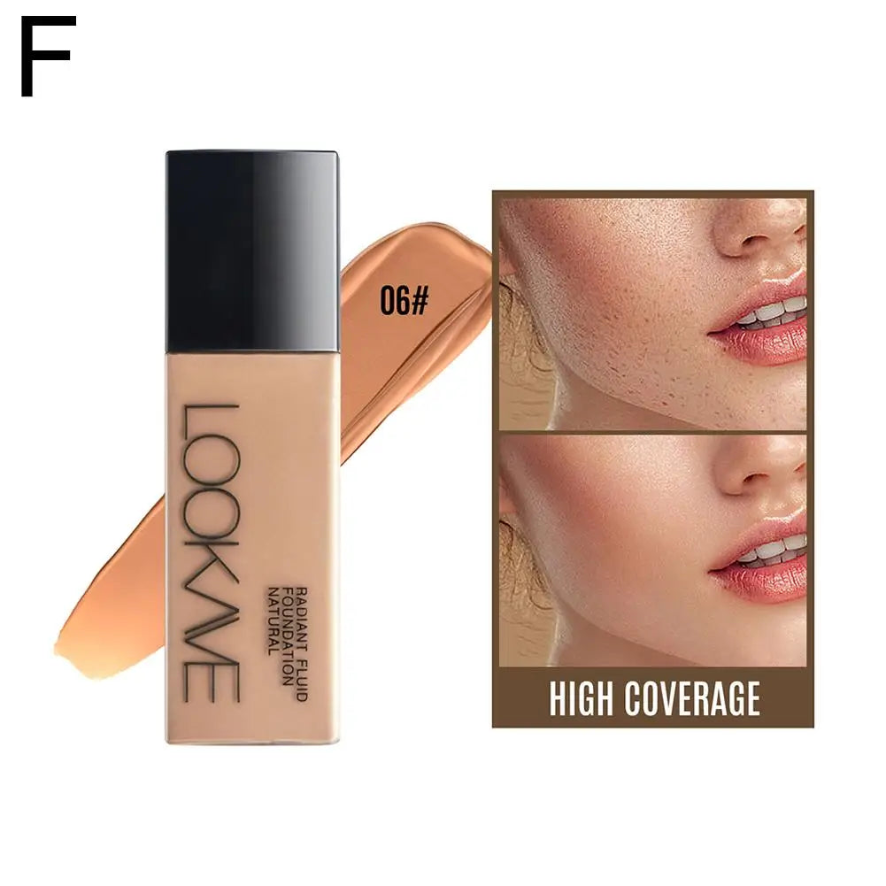LOOKAVE Long-Lasting Natural Matte Liquid Foundation