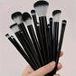13-Piece Soft Makeup Brush Set - Foundation Blush and Eye Tools
