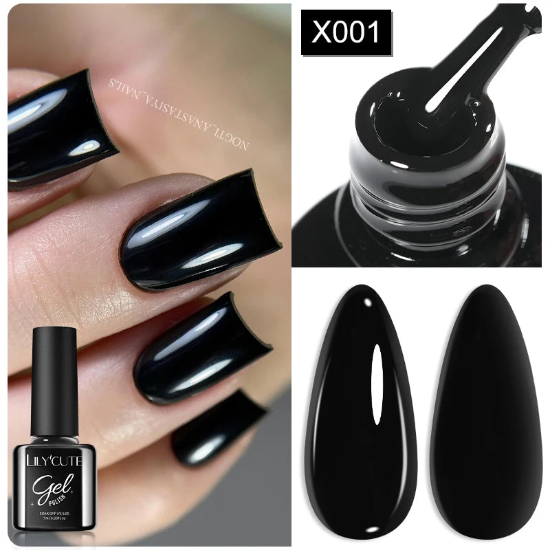 LILYCUTE 7ml Thermal Color-Changing Gel Nail Polish