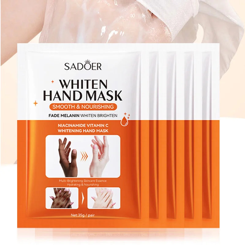 SADOER Niacinamide Hand Mask Gloves - Moisturizing Repair Care