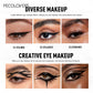 3-Piece Black Liquid Eyeliner Pen Set - High Pigment Eye Makeup
