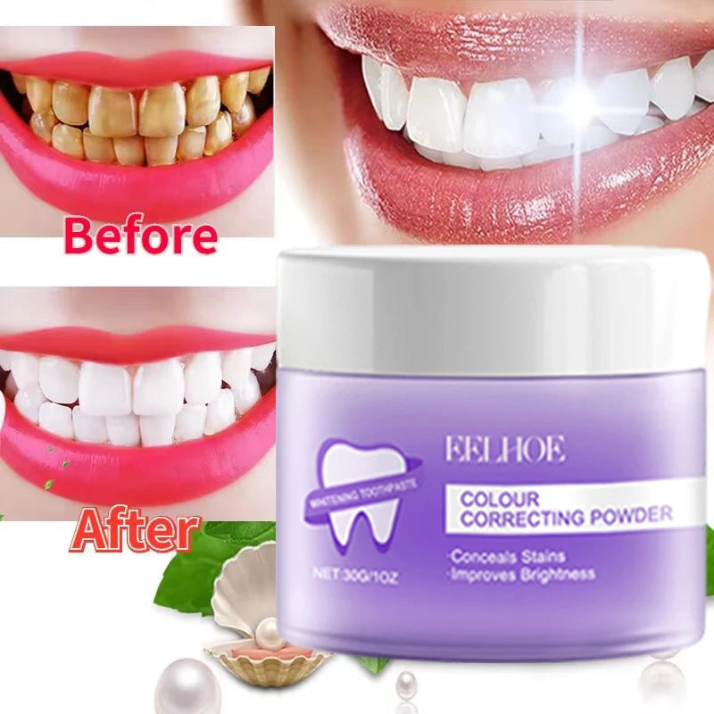 5-Day Teeth Whitening Powder - Plaque and Stain Cleaning Care