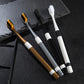 Bamboo Charcoal Toothbrush Set - Ultra-Fine Soft Bristle Family Pack
