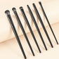 6-Piece Eye Makeup Brush Set - Contour Eyeliner and Brow Tools