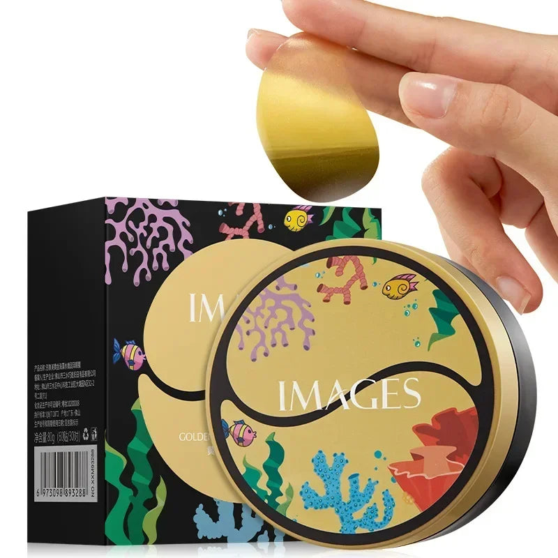 Collagen Eye Mask - 60-Piece Hydrating Gel Eyepatch Set