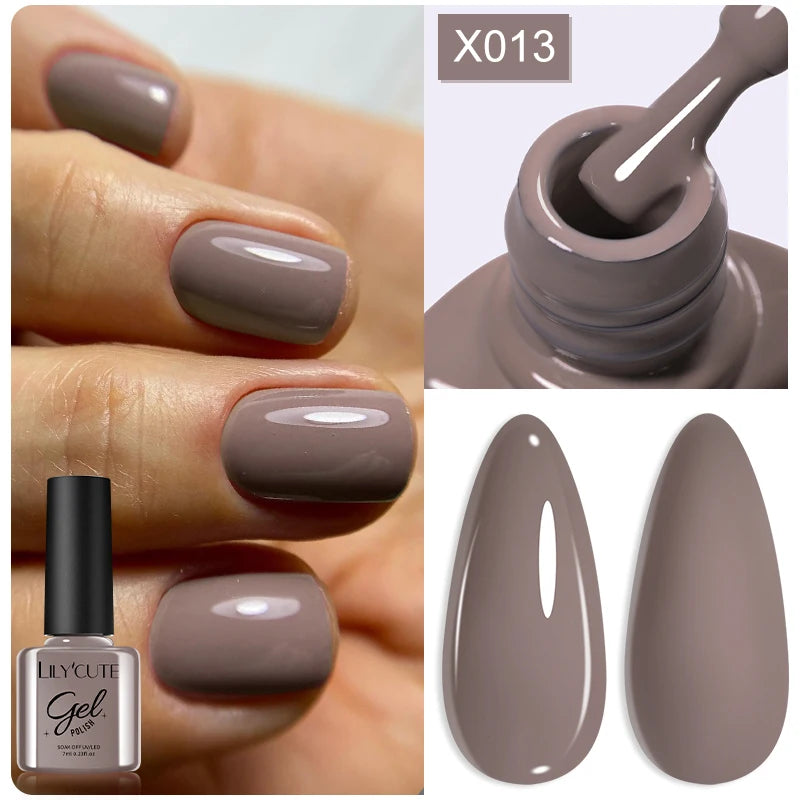 LILYCUTE 7ml Thermal Color-Changing Gel Nail Polish