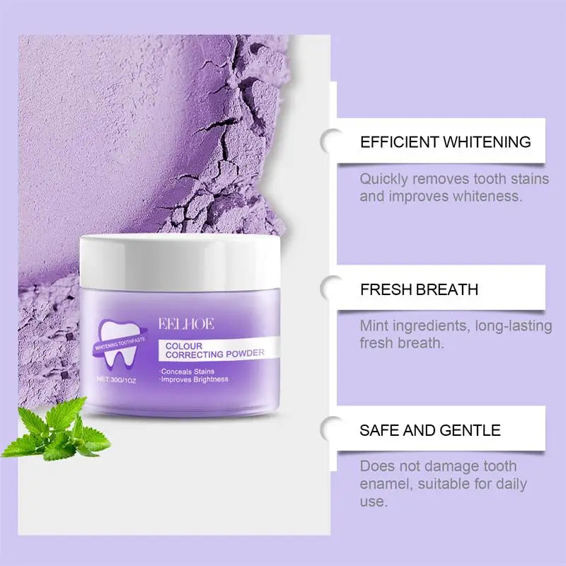 5-Day Teeth Whitening Powder - Plaque and Stain Cleaning Care