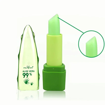 Aloe Vera Temperature Change Jelly Lipstick - Long Lasting Color