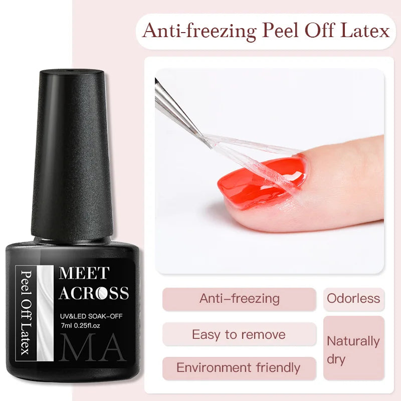 MEET ACROSS 7ml Wine Red French Gel Polish