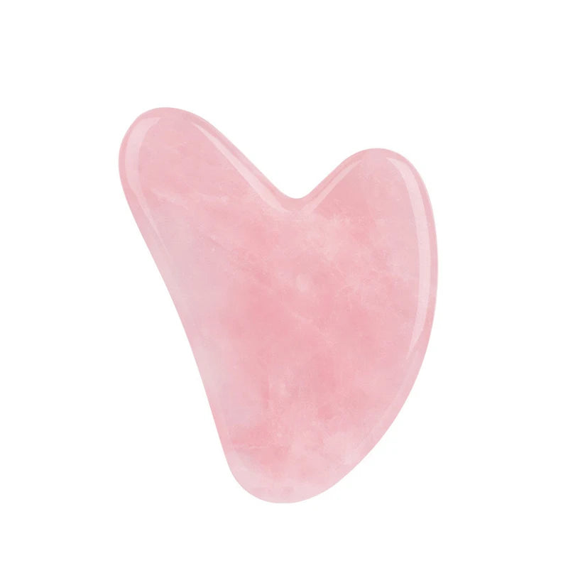 Natural Jade Roller and Gua Sha Set - Face Neck Body Massager