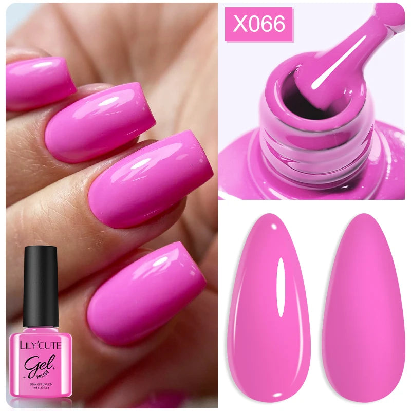 LILYCUTE 7ml Thermal Color-Changing Gel Nail Polish