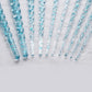 10-Piece Unicorn Glitter Makeup Brush Set - Foundation and Eye Tools