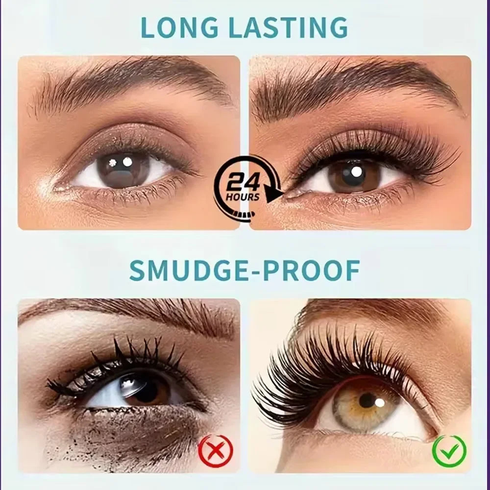 4D Curling Mascara - Waterproof Lengthening Lash Makeup
