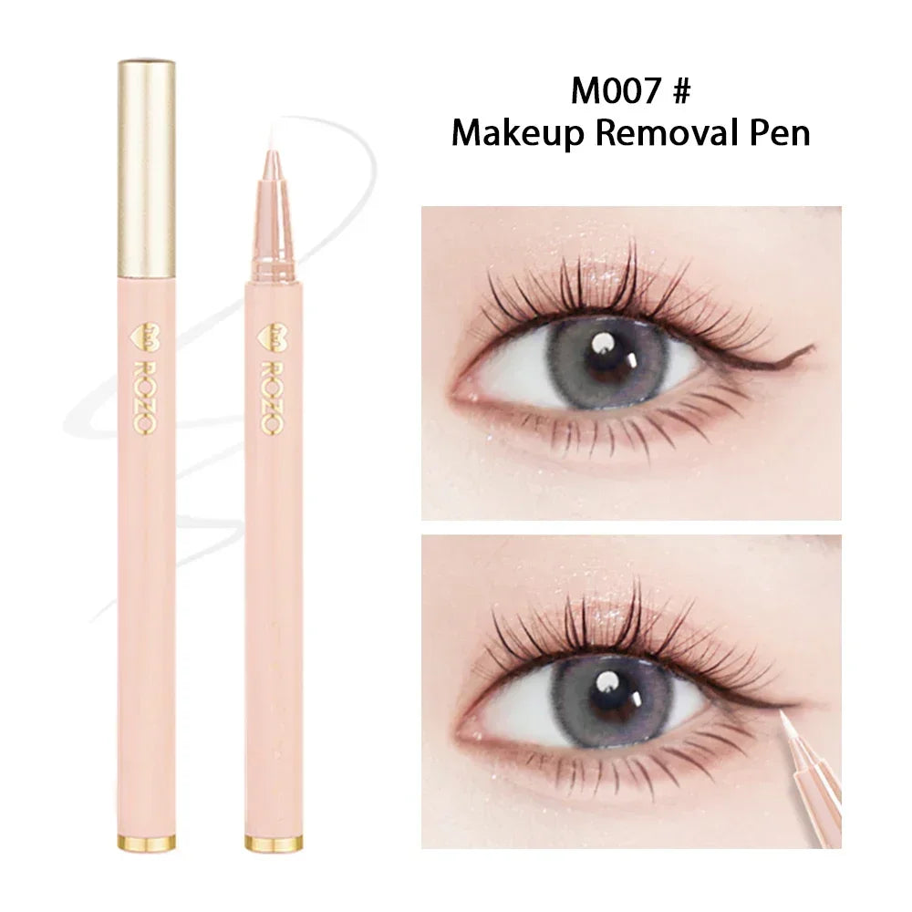 7-Color Glitter Eyeliner Pencil Set - Champagne Gold Eye Makeup