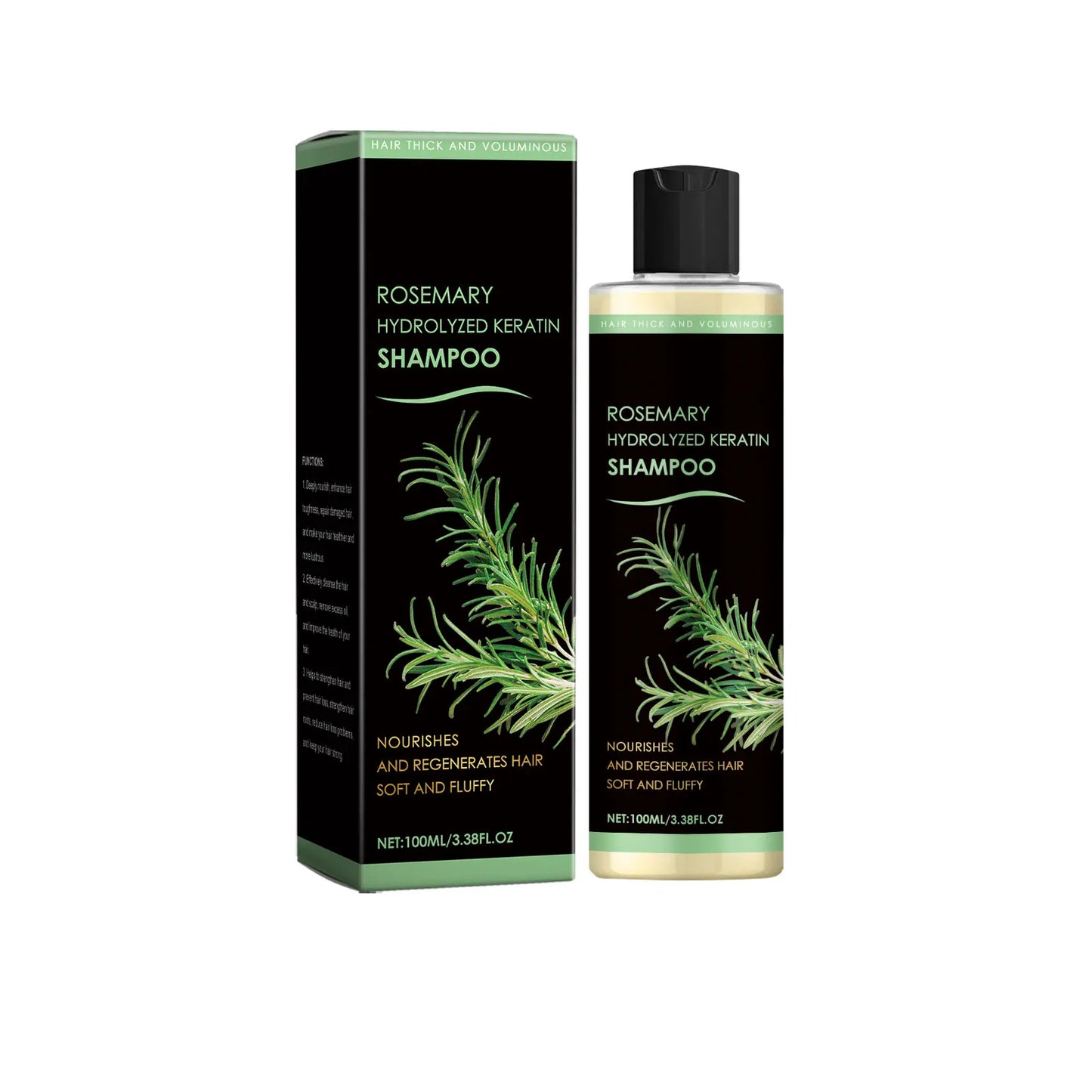 Rosemary Natural Shampoo - Thickening Oil Control Hair Care