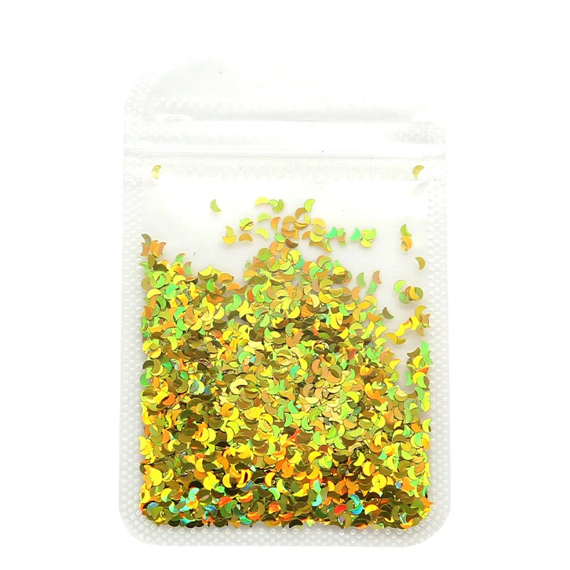 2g Holographic Nail Art Glitter - Star Butterfly Sequins Flakes